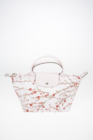 Floral Printed Fabric Tote Bag With Removable Shoulder Strap