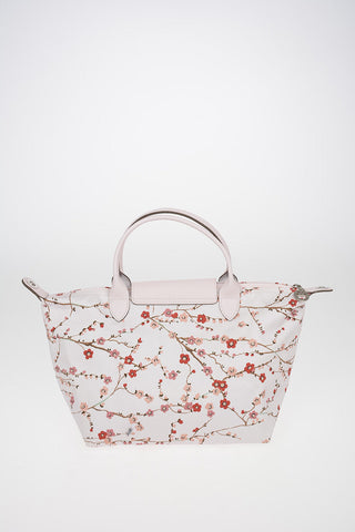Floral Printed Fabric Tote Bag With Removable Shoulder Strap