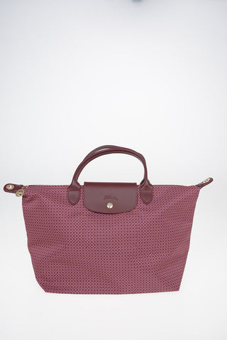 Printed Fabric LE PLIAGE Tote Bag with Removable Shoulder Strap