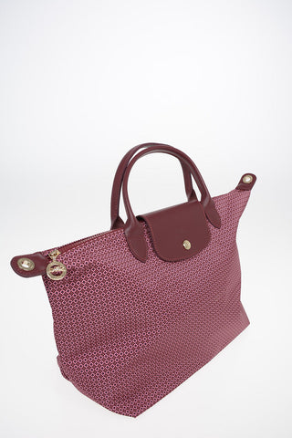 Printed Fabric LE PLIAGE Tote Bag with Removable Shoulder Strap