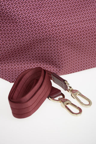 Printed Fabric LE PLIAGE Tote Bag with Removable Shoulder Strap