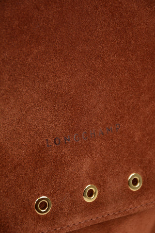 Suede Saddle Bag