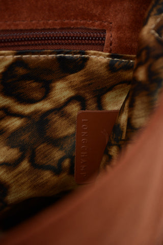 Suede Saddle Bag