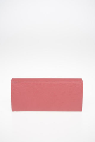 Leather Wallet with Outer Pocket