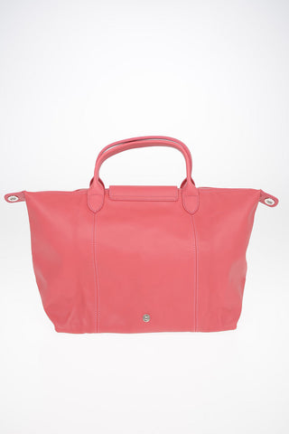 Leather Tote Bag With Removable Shoulder Strap