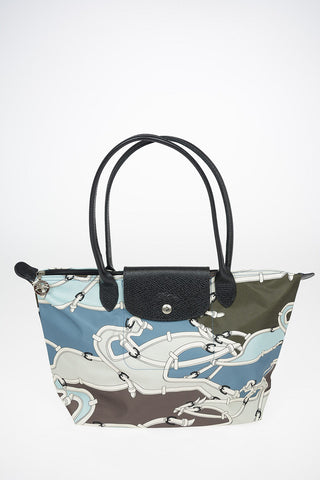Printed Fabric LE PLIAGE Tote Bag