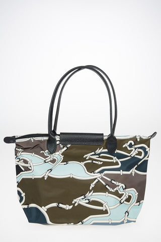 Printed Fabric LE PLIAGE Tote Bag