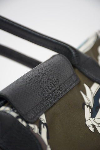 Printed Fabric LE PLIAGE Tote Bag