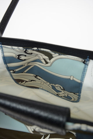 Printed Fabric LE PLIAGE Tote Bag