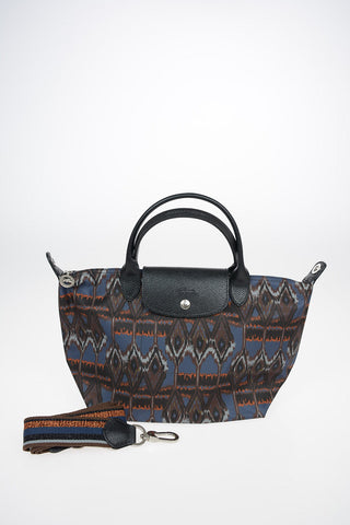 Printed Fabric LE PLIAGE Tote Bag with Removable Shoulder Strap