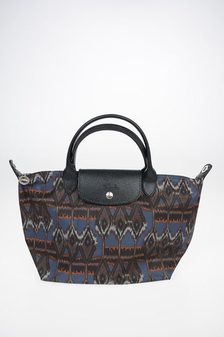 Printed Fabric LE PLIAGE Tote Bag with Removable Shoulder Strap