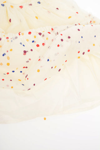 Embroidered Tulle Dress
