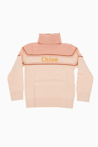 Wool and cotton Turtleneck Sweater