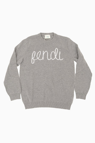 Cashmere and Cotton Crewneck Sweater