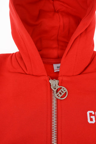 Felpa con Zip e Cappuccio