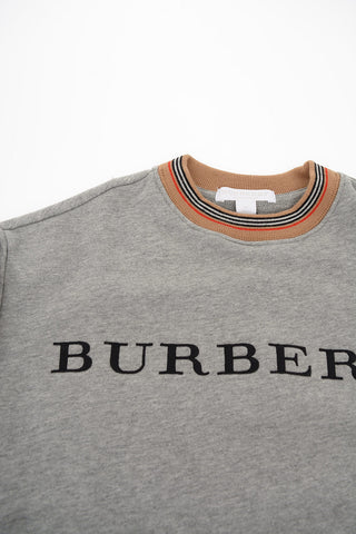 Logo Embroidered Sweatshirt