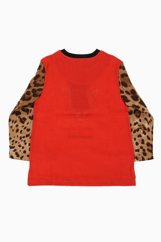 Embroidered and Printed T-shirt