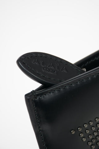 Leather Pouch with Mosaic Applications