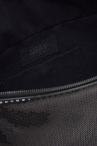 MM6 Sequined Belt Bag