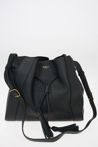 Textured Leather SMALL MILLIE Bucket Bag