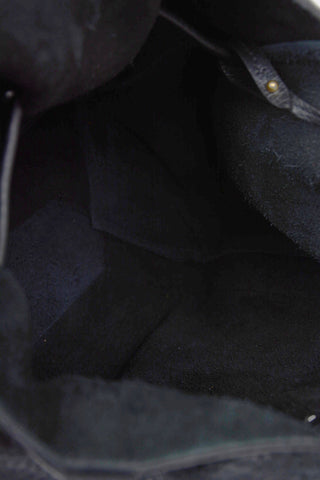 Textured Leather SMALL MILLIE Bucket Bag