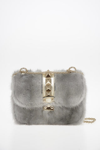 Mink Fur Mini Shoulder Bag 