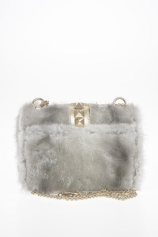 Mink Fur Mini Shoulder Bag 