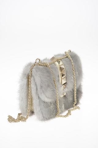 Mink Fur Mini Shoulder Bag 