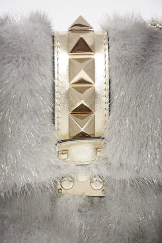 Mink Fur Mini Shoulder Bag 