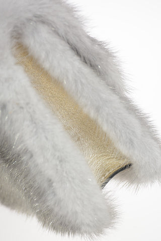 Mink Fur Mini Shoulder Bag 