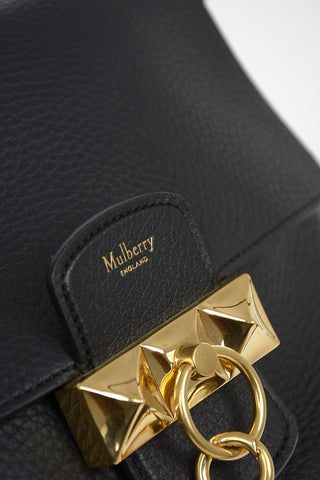 Leather Hobo Bag KEELEY with Chain Detail
