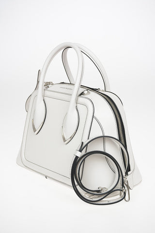 bowler bag with removable shoulder strap