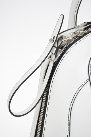 bowler bag with removable shoulder strap