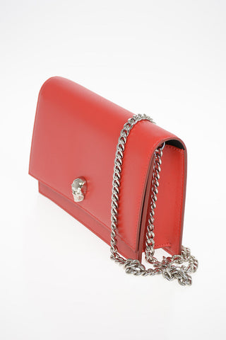 Leather SKULL Mini shoulder bag