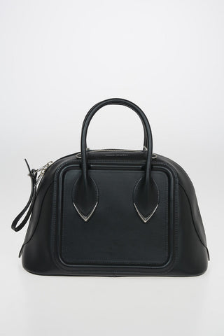 bowler bag with removable shoulder strap