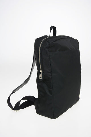 Fabric HARNESS Backpack with Leather Details and Emroidered Logo