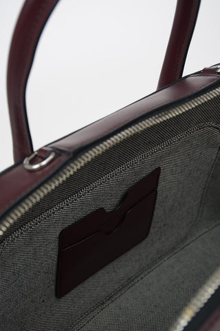 bowler bag with removable shoulder strap