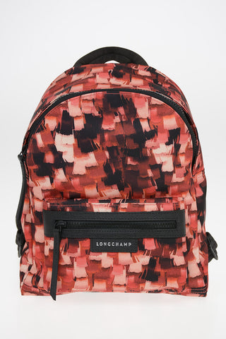 Printed Fabric Backpack