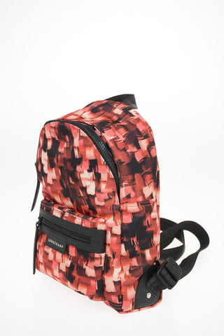 Printed Fabric Backpack