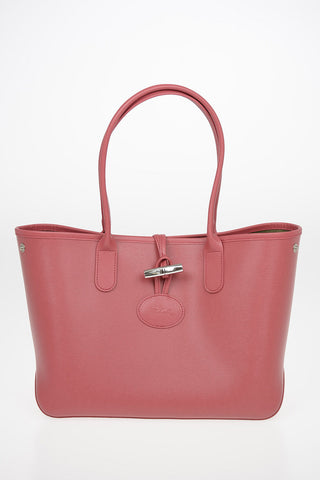Leather ROSEAU Shopping Bag