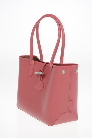 Leather ROSEAU Shopping Bag