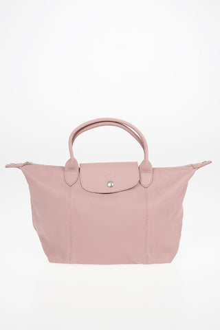 Leather LE PLIAGE Tote Bag with Shoulder Strap