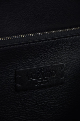 GARAVANI Denim Backpack with leather details