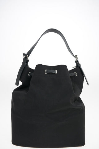 GARAVANI UNDERCOVER JUN TAKAHASHI cotton Bucket bag with leather trimmings
