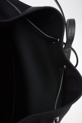 GARAVANI UNDERCOVER JUN TAKAHASHI cotton Bucket bag with leather trimmings
