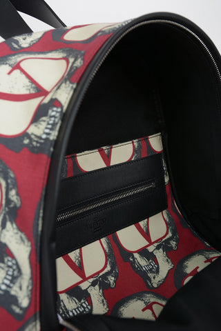 GARAVANI UNDERCOVER JUN TAKAHASHI Cotton Backpack with skull print