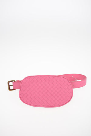 Braided leather Bum bag