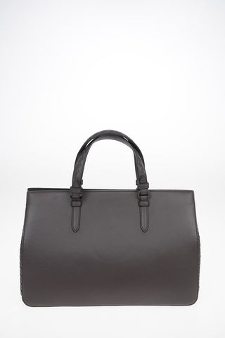 Leather Top Handle Bag
