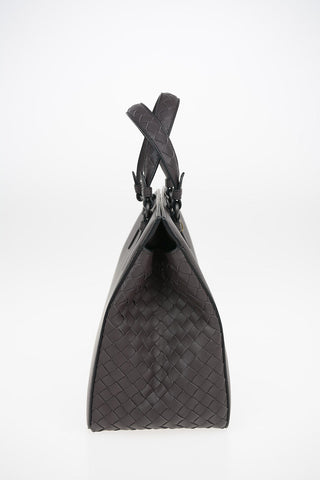 Leather Top Handle Bag
