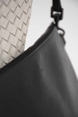 Braided leather Shoulder bag